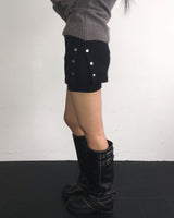 スナップスカートパンツ