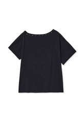 89 リヴェットTシャツ (black)