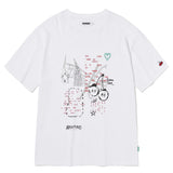 KIRSH X TOKYO シティアートワークTシャツ【ホワイト】