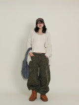 Featheryan Rouge Long Angora Cardigan
