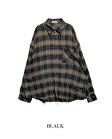[LAN ARCHIVE] Cutting checkered shirt
