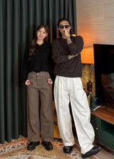 Men's カシミアウォッシャブルラウンドニット 20COLOR