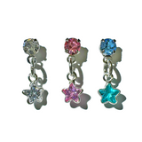 シルバーミニスターピアス (3color)
