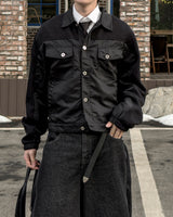Duron Nylon Knit Trucker Jacket