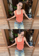 Rome Unneck Burton Spandex Line Sleeveless T-shirt