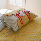 Reversible cotton Summer Pillow cover