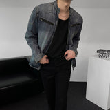 DV patch incision washing jean jacket