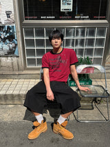 アーカイブユニコーンリンガーショートスリーブ バーガンディー