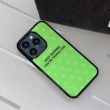 [Glass] シャイニング(Green)グラスバンパーケース