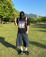 Cyven Cargo Bermuda Denim Pants