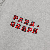 RED FONT QUARTER-ZIP SWEATSHIRT