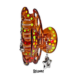 Trippy dot hairpin (4color)