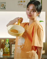 [Aespa Karina, Momoland JooE, Highkey Rina Worn] ツイストウェーブミニ925シルバーロングネックレスN050-03G