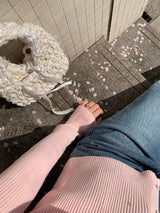 [MADE] Ditto wide long boots cut denim