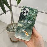 [グリーンブリーズコイゴールドフィッシュハードケース]