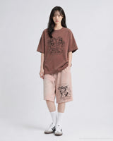 26SS ダンシングデュオピグメント半袖Tシャツ