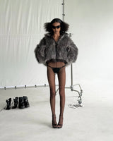UNISEX - Kahlii - Faux fur jacket