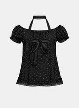 Moya Ribbon Chiffon Blouse