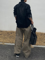Over Washing Western Shirt Jacket (No.860)