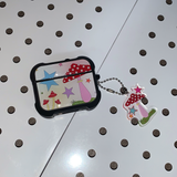 mushroom epoxy airpods case