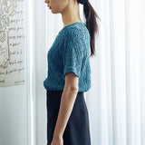 Wrinkle top (blue)