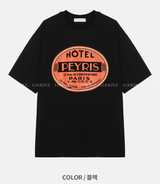 Ritel Paris Printing Round Overfit Short Sleeve