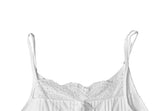 Sento Pintuck Lace Bustier Sleeveless One Piece