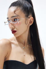 シャインシングルネックレス (M)