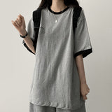 セリーヌカラーボクシーフィット半袖Tシャツ