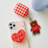 Love Shirts Bear Keyring