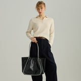 RAVIOLI TOTE (BLACK)