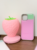 スイートベリー シルバー エポキシケース(pink)