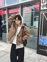 Uchi High Neck Windbreaker 4C