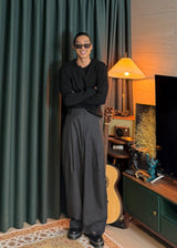 Men's ピュアクロップマッスルフィットニット 4COLOR