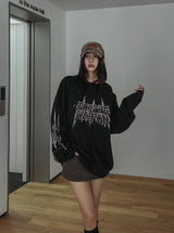 ウェポンプリントオーバーボックシーTシャツ