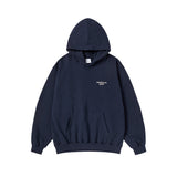 25FW ボーダーラインベーシックロゴフーディー ダークネイビー