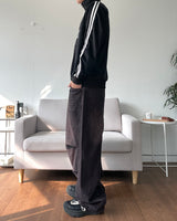 Brick washed denim pants