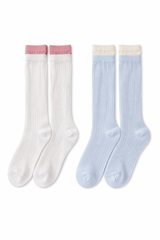 [2PCS 1SET] SNUGGLE LAYERED SOCKS