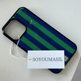 green blue  epoxy bumper case