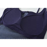 Sailor Line Stripe Sleeveless Top