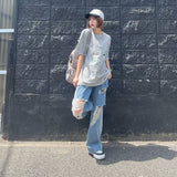 KIRSH X TOKYO シティアートワークTシャツ【グレー】