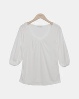 マメコシャーリング7スリーブTシャツ