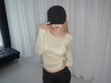 lingerie out tee(4 color) 