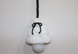 white soft ribbon light