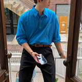 ASCLO クーリングツータックワイドスラックス (2color)