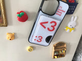 [MADE] Number 3 emoji case + card slot (Sky blue)