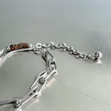 Double-Layer Bead Link Chain
