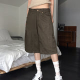 Chet Vintage Cargo Half-Length Bermuda Pants