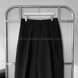 CR Clock Two-Tuck Wide Pants (2 colors)