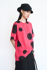 [MADE] Fragment Dot Oversized T-shirt (Pink)